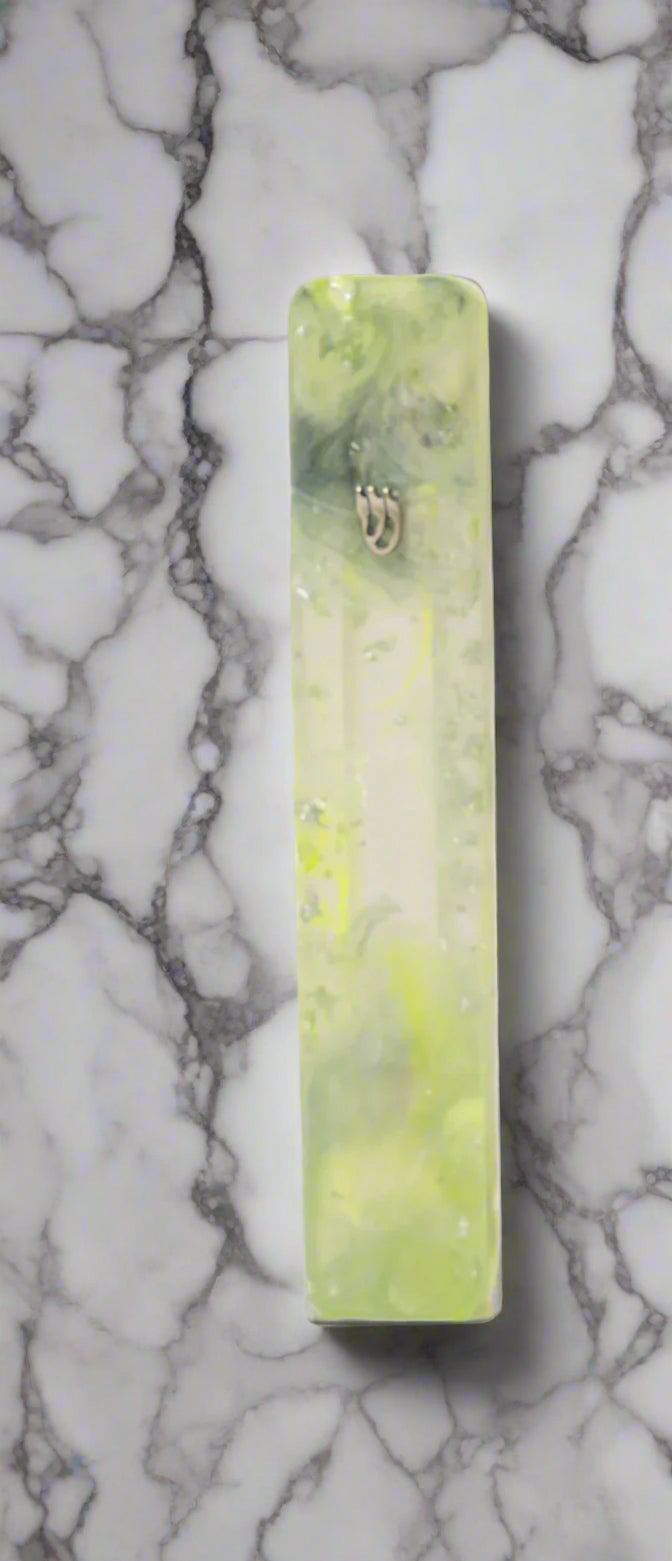 Clear Colored Mezuzah Case