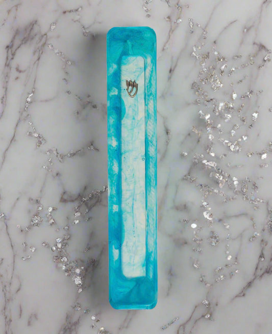 Clear Colored Mezuzah Case