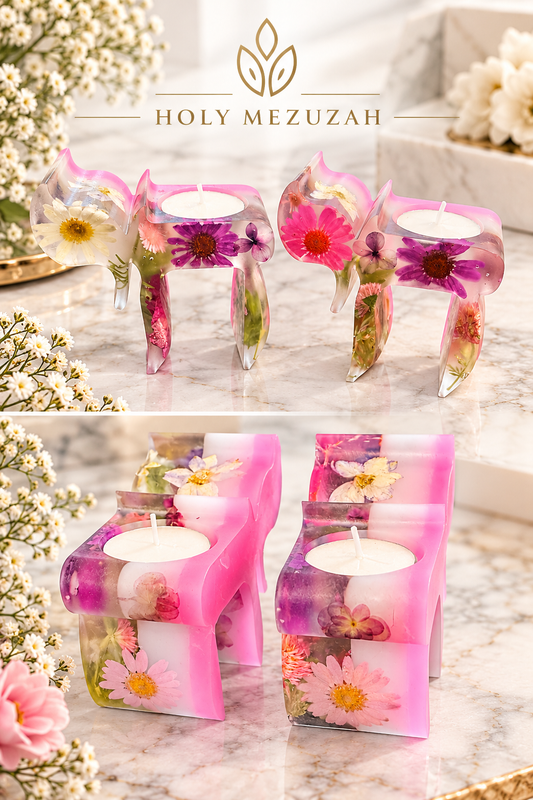 Chai Candle Holder Set