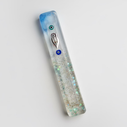 Beach Eye Mezuzah